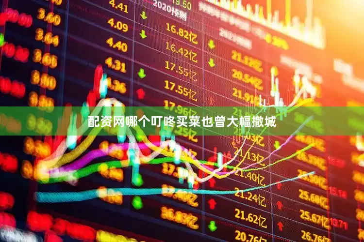 配资网哪个叮咚买菜也曾大幅撤城